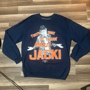 Gildan Duck Dynasty TV Show Navy‎ Blue Graphic Crewneck Sweater